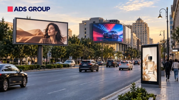 Bilbord, LED monitor, yoxsa skroller: hansı daha sərfəlidir?