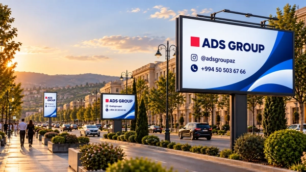 ADS GROUP-un inkişaf yolu: 10 ildən artıq təcrübə ilə geniş reklam şəbəkəsinə